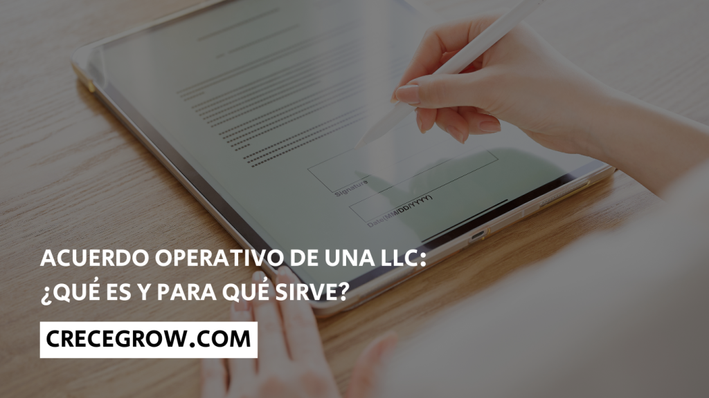 Acuerdo Operativo - Crece Grow